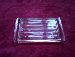 Art deco glass tray