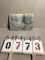 Mednyánszky jelzéssel olaj, vászon festmény, 38 x 27 cm-es. 0773