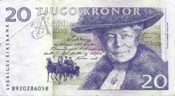 20 kronor korona 2006 Svédország 3.