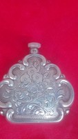 Antique silver chiseled perfume bottle hallmarked 13.7 Grams