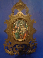 Antique altar of impressive size - photo holder