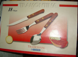 Tramontina 18 db-os étkészlet eredeti dobozában