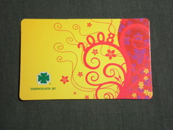Card calendar, toto lottery game, graphic artist, 2008, (3)