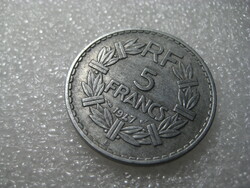 5 Francs 1947 alu