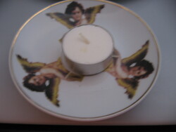 Angelic porcelain candle holder, candle holder