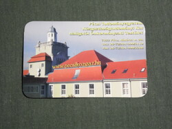 Card calendar, smaller size, pte university of science, Pécs, 2005, (3)