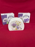 Beautiful beautiful morning lavender napkin holder