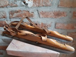 Vintage wooden skates