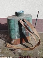 Old copper back sprayer