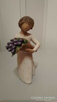 Willow tree figure sculpture 