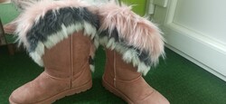 Women's fur fashion boots