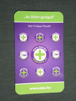Card calendar, sipo pharmacy, Pécs, 2012, (3)