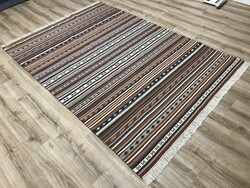 KILIM (Kelim) - Kézi szövésű gyapjú szőnyeg, 168 x 250 cm