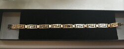 Gold women's bracelet