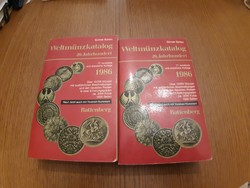 Weltmünzkatalog 1986  2 kötet