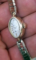 10K Rolled Gold Hamilton Women's Cocktail Watch