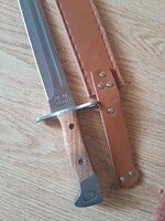 CCCP ak 47 hunting dagger with leather sheath