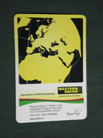 Card Calendar, Hungarian Post, Western Union, 2012, (3)