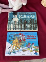 Hull a hó. Várjuk a Mikulást könyvek könyv  Karácsonyi ünnepi ünnep  Karácsony