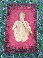 KILIM FEMALE NUDE WOMAN ACT ABAKAN DECORATIVE CLOTH TAPESTRY
