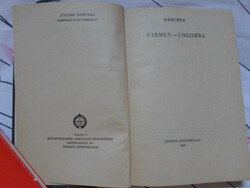 Prosper's mérimée: carmen ; Colomba (Europe, 1965; treasure books)