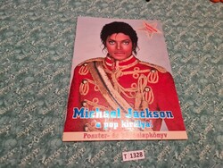T1328 Michael Jackson poszter és képeslap könyv