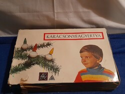 1,-Ft Full retro karácsonyfa égő eredeti dobozában MAGYAR