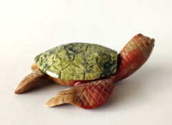 Carved mineral turtle