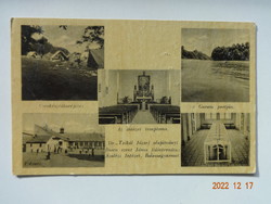 Old postcard: Balassagyarmat, dr. József Trikál foundation Bosco St. John's boarding school for boys