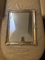 Antique mirror, blondel frame, with new mirror