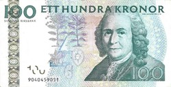 100 kronor korona 2006 Svédország 3. Gyönyörű