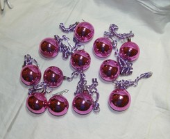 Old blown glass Christmas tree ornaments
