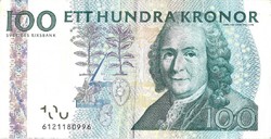 100 kronor korona 2006 Svédország 2. Gyönyörű
