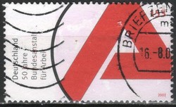 Bundes 1953 mi 2249 3.00 euros