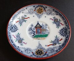 Antique rare villeroy&boch wallerfangen faience small plate, saucer