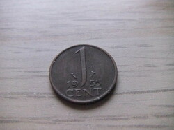 1 Cent 1955 Netherlands