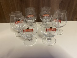 Belle-vue beer glass set