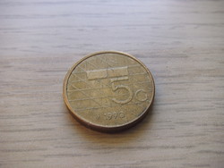 5 Gulden 1990 Netherlands