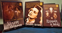 Hungarian classics - black and white film printed after 10 pcs on DVD discs. Collection sold together.