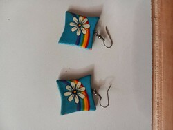 Earrings (fired ceramic crafts)