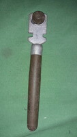 Antique wooden hand diamond glass cutter - glass tool size and condition according to the pictures
