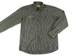 Original camel active (m / l) sporty elegant striped long-sleeved men's shirt