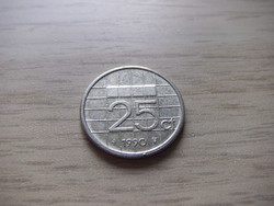 25 Cent 1990 Netherlands