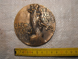 PLAKETT A HEGYVIDÉKÉRT