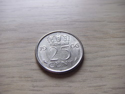 25 Cent 1966 Netherlands