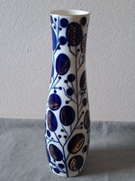 A rare hand-painted vase by Lomonosov