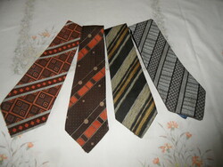 Retro, old tie pack (4 pcs.)