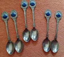 Silver-plated Dutch spoons