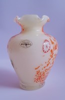 Murano glass vase by Vetro eccopione.