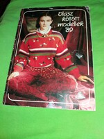 1989. Italian knitted models knitting needlework book Pannonia book publisher